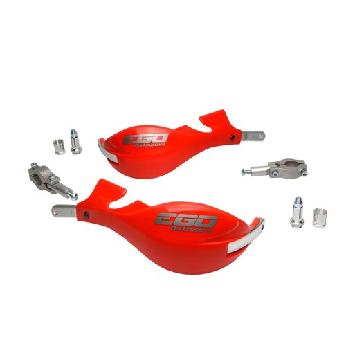 Barkbusters EGO Hand Guards Red for Honda XR650 XR650L - 22mm 7/8 Bar Non Taper