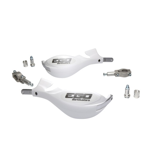 WHITE Barkbusters EGO Handguard  for Kawasaki KLX 450 2008 on