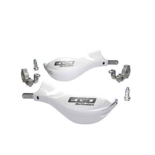 Barkbusters EGO Hand Guards White Color for Yamaha WR450F for Tapered Bars