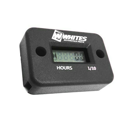 Hour Meter Off Road Dirt Bike MX Black Universal