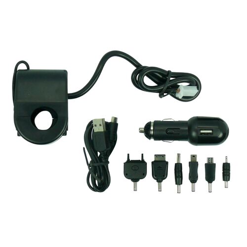 Motorcycle Power Socket USB Kit 