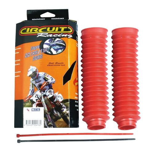 Circuit Fork Boots Small Red