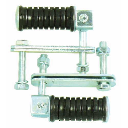 Bolt On Clamp On Rear Pegs for Yamaha for Honda for Suzuki Kawasaki Triumph Bsa