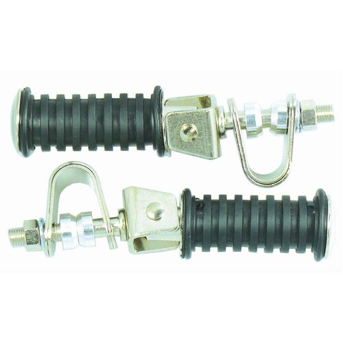 Universal Clamp On Rear Footpegs