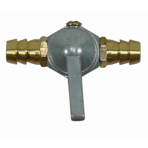 Universal In Line Fuel Tap 5mm Inside Diameter | 5/16 to 5/16 OD | Hex Body