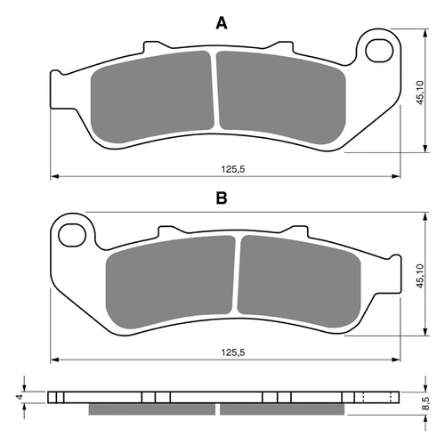 Newfren Front Brake Pad Sintered