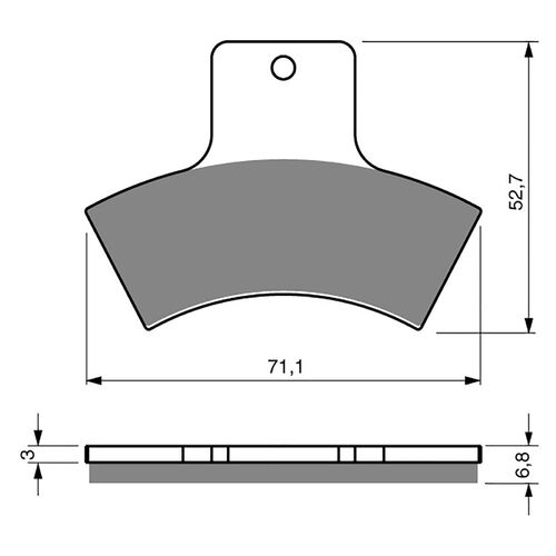 BRAKE PADS GOLDFREN GF179 - K5