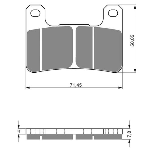 Brake Pads Goldfren GF213 - S3