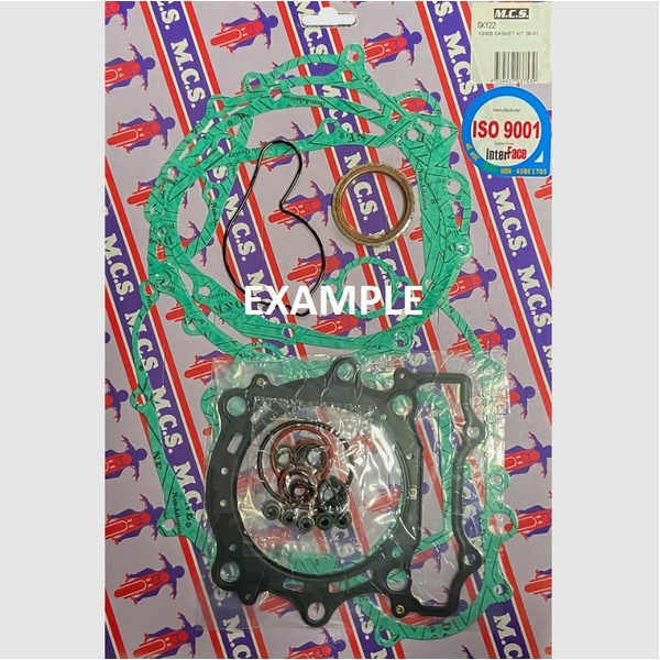 MCS Top End Gasket kit for Yamaha SR/TT/XT500 1976 to 1982 