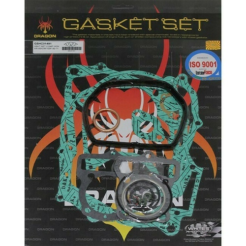 Whites Complete Top and Bottom End Gasket Kit for Honda XR100R XR 100R 1992-2003