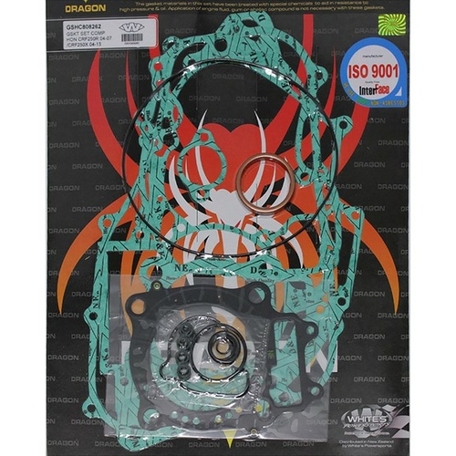 Whites Complete Gasket Kit for Honda CRF250R 2004 2005 2006 2007 
