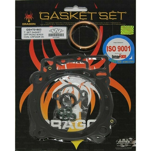 Whites Top End Gasket Kit for Honda CRF450R CRF 450R 2009-2016