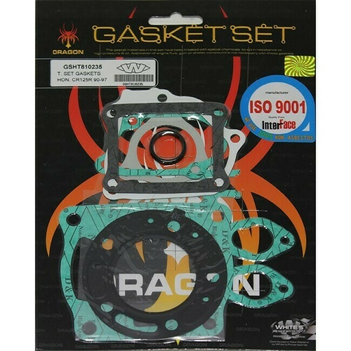 Whites Top End Gasket Kit for Honda CR125R CR 125R 1990-1997