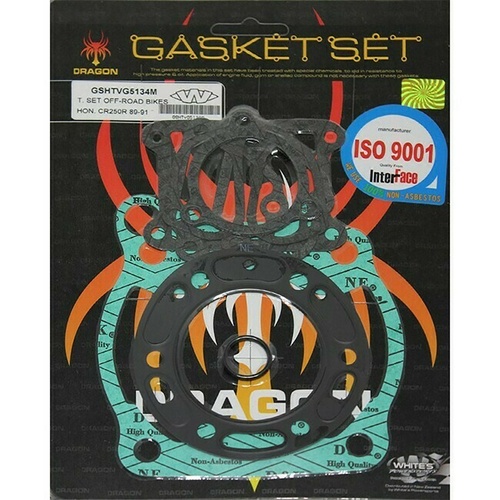 Whites Top End Gasket Kit for Honda CR250R CR 250R 1989-1991