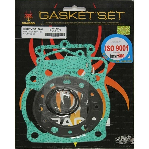 Whites Top End Gasket Kit for Honda CR250R CR 250R 1992-1999