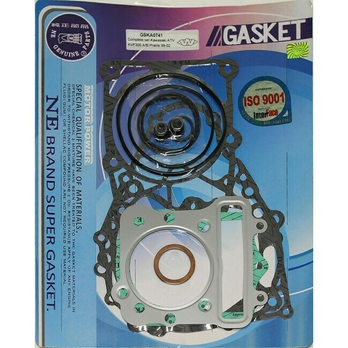Whites Complete Top Bottom Gasket Kit for Kawasaki KVF300A Prairie 4X4 1999-2002