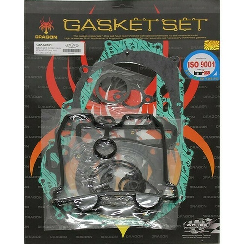 Whites Complete Top Bottom Gasket Kit for Suzuki LTZ400 Quadsport 2003-2012
