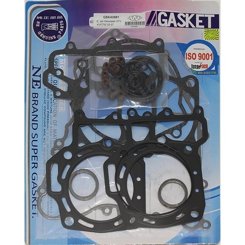 Whites Top Bottom Gasket Kit for Kawasaki KVF750i Brute Force 4X4 EPS 2012-2015