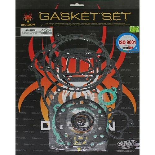 Whites Full Gasket Kit for Kawasaki KDX200 1989 1990 1991 1992 1993 1994