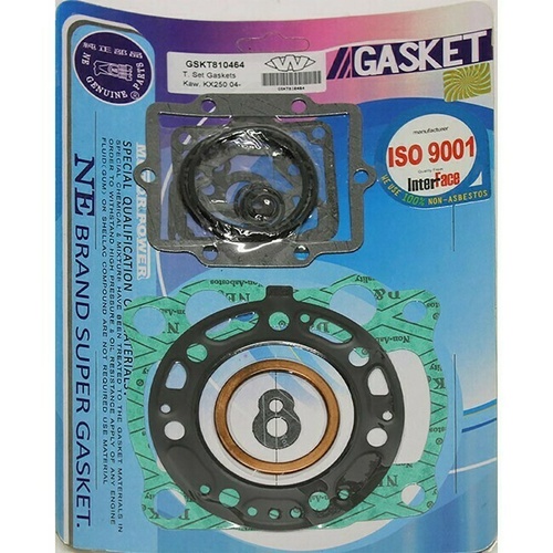 Whites Top End Rebuild Gasket Kit for Kawasaki KX250 KX 250 2001-2004
