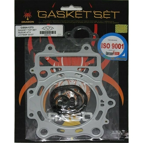 Whites Top End Rebuild Gasket Kit for Suzuki LT-F500F Vinson 4x4 2003-2007