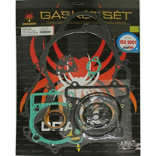 Whites Complete Top Bottom Gasket Kit for Yamaha YFM 350U Big Bear 1999