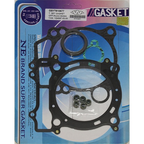 Whites Top End Rebuild Gasket Kit for Yamaha WR450F 2003 - 2006