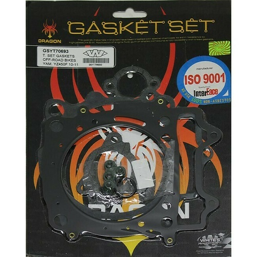 Whites Top End Rebuild Gasket Kit for Yamaha YZ450F YZF450 2010-2013