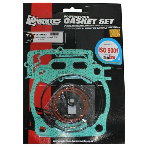 Whites Top End Rebuild Gasket Kit for Yamaha YZ250X 2016 