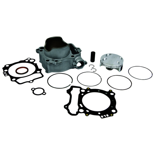 Cylinder Works +3mm Big Bore Cylinder Kit. Yamaha YZ250F 2019 270cc. 13.8:1 Comp. 80mm. Includes (Cylinder, Piston Kit, & Top-End Gasket Kit). Uses Ve