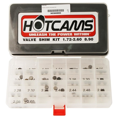 8.90mm Complete shim kit for Husqvarna FS450 Supermoto 2015 to 2016