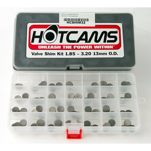 13.00mm Complete shim kit for Kawasaki ZR1100 Zephyr 1992 to 1993