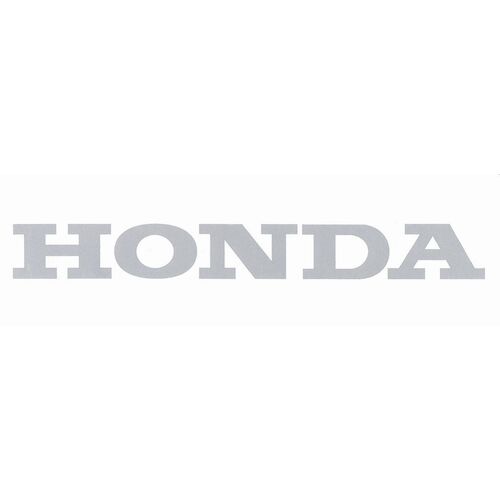 One Honda Sticker Silver