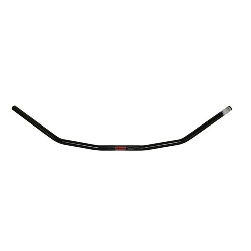 1" Ultra Wide Flat Handlebar Black 