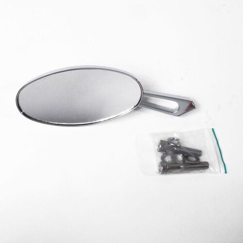WHITES MIRROR OVAL DIAMOND RH SHRT STM