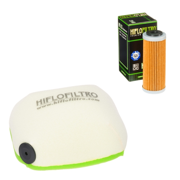 Hiflofiltro Oil and Air Filter for Gas-Gas EC 350F 2021