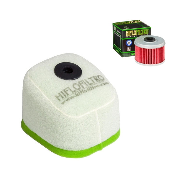Hiflofiltro Oil and Air Filter for Honda CRF250F 2019-2020