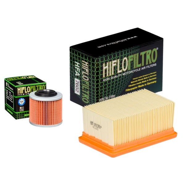 Hiflofiltro Air + Oil Filter for BMW G650X CHALLENGE 2007-2008