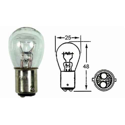One Stop/tail bulb 6V 21/5W