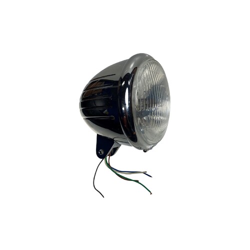 Custom Fluted Billet Headlight 