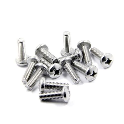 WHITES SCREW 3X10 OVAL C/SUNK PKT=50 (thread pitch 3 x 0.5)