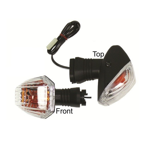 Indicator Front Left for Kawasaki KLR650 2008 2009 2010 2011 2012 2013 to 2018