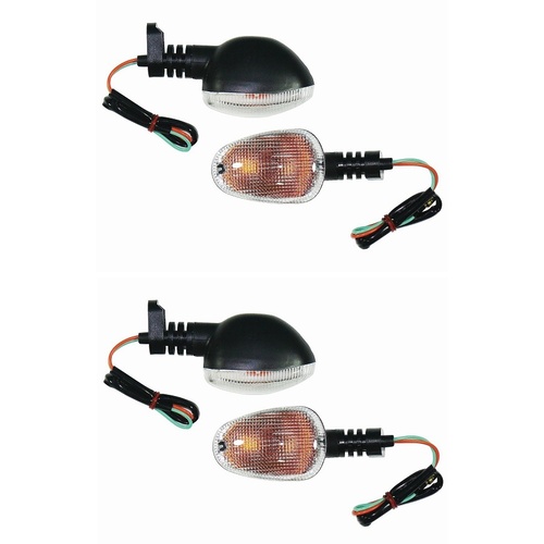 Kit of Four Indicators | Front And Rear | for Triumph Tiger 1050 2007 to 2014