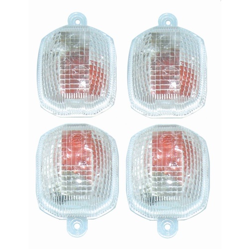 Four Clear Indicator Lenses