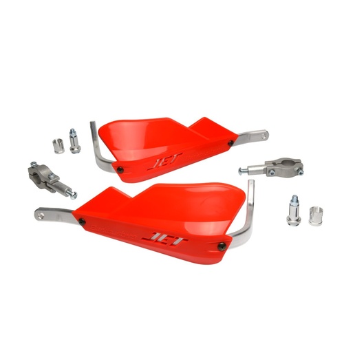 RED Barkbusters JET Guards for Husqvarna WR 22mm Tommaselli handlebar