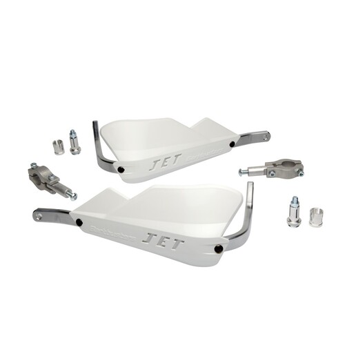 Barkbusters Hand Guards White for Yamaha XT250 XT350 22mm 7/8" Bar Non Taper