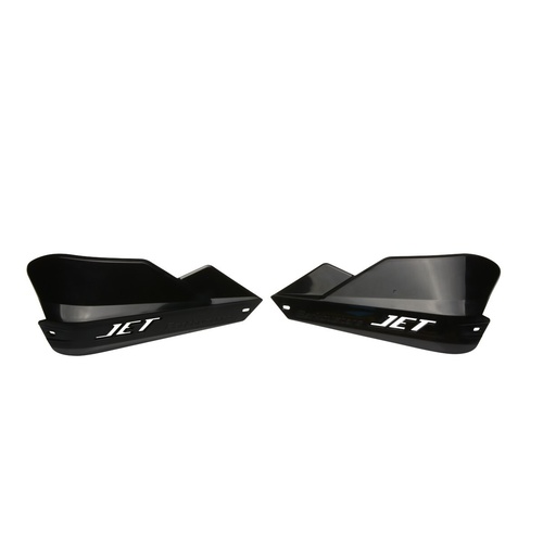 BLACK Barkbusters JET Plastics Only for Ducati SCRAMBLER FULL THROTTLE 2015 on