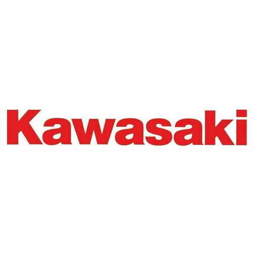 One Kawasaki Small Sticker Red 