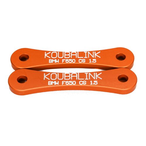 KoubaLink 38mm Lowering Link F650CS-1.5 - Orange