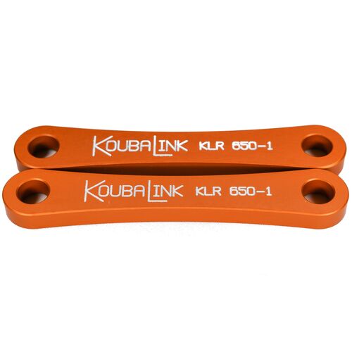 KoubaLink 32mm Lowering Link KLR650-1 - Orange